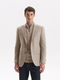 SACO CASHMERE TRAMADO - Imagen 3