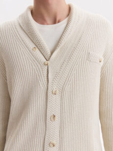 CARDIGAN CUELLO VOLCADO - Imagen 5