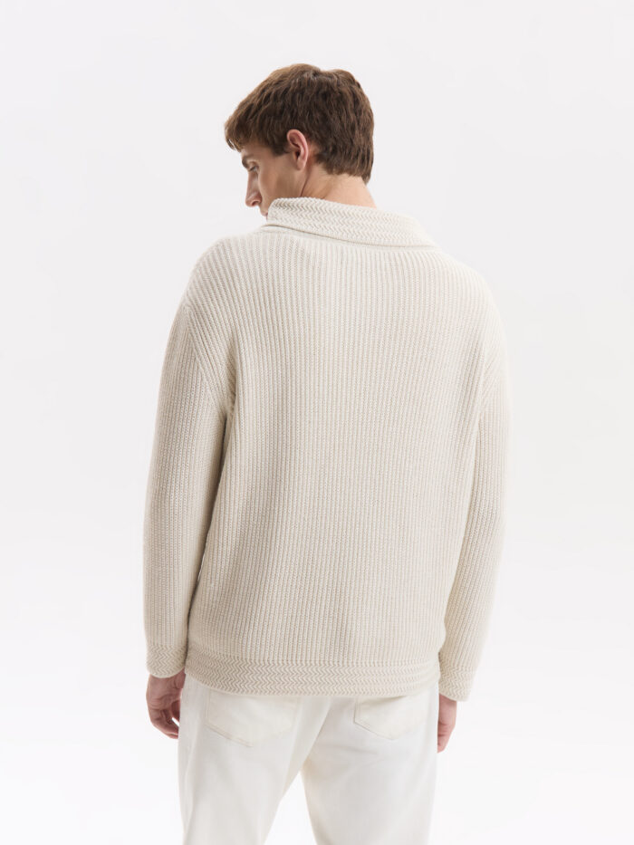 CARDIGAN CUELLO VOLCADO - Imagen 6