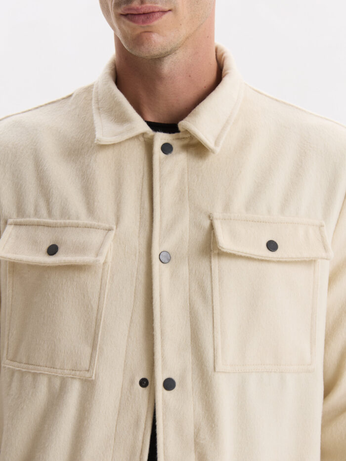 OVERSHIRT LANA CASHMERE - Imagen 3