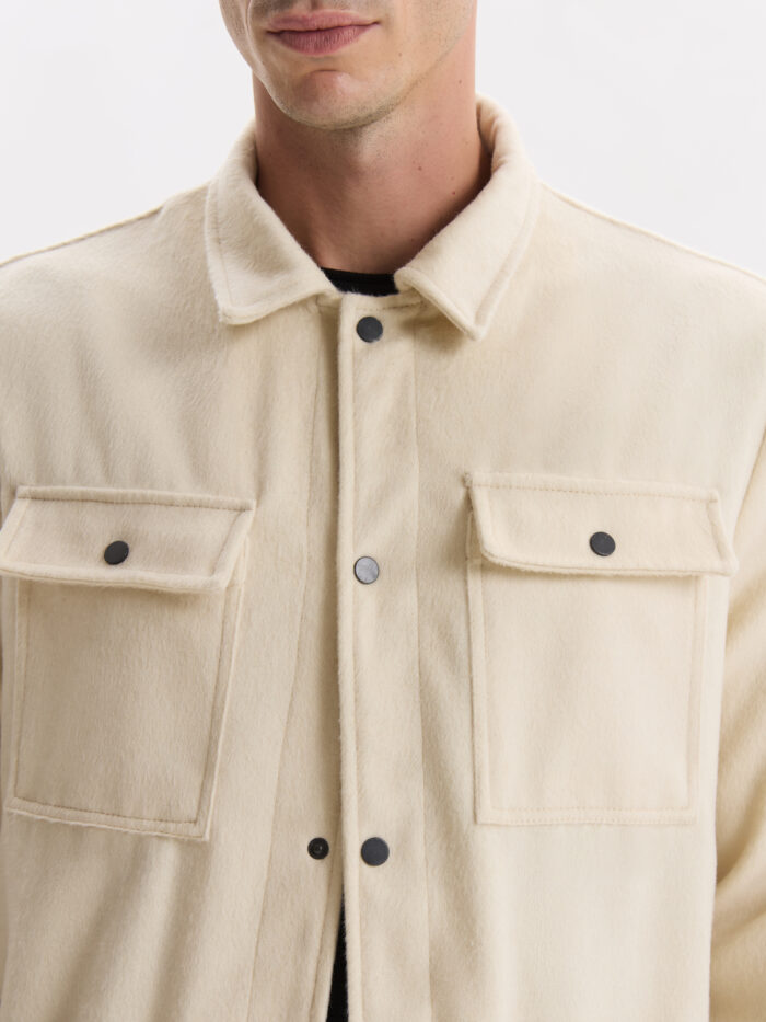 OVERSHIRT LANA CASHMERE - Imagen 6