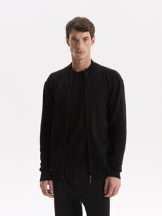 CAMPERA TEJIDA MANGA PIPA