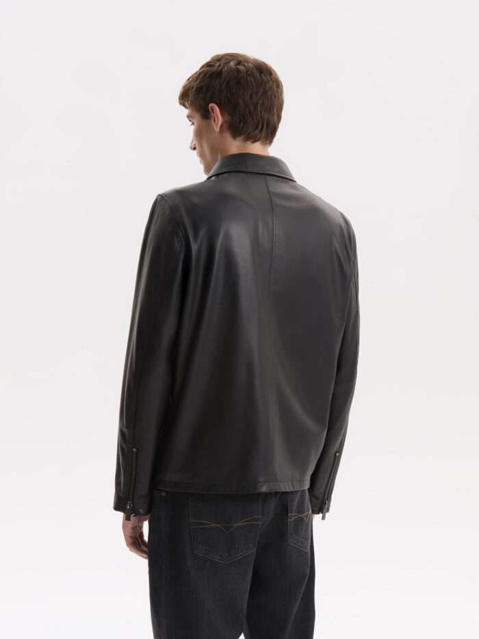 CAMPERA CUERO CLÁSICA - Imagen 4