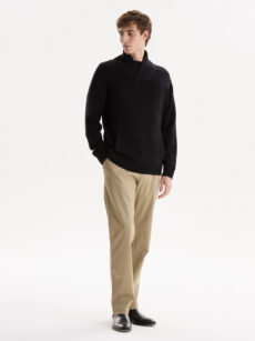 PANTALÓN GABARDINA CLÁSICO CON PRESILLAS