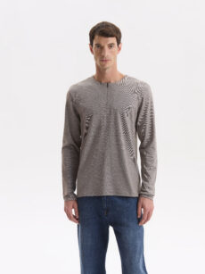 T-SHIRT ZIPPER PIMA COTTON