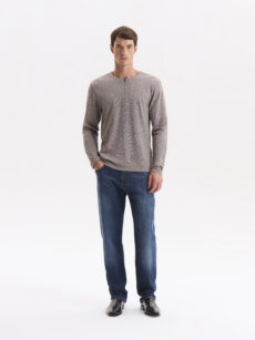 T-SHIRT ZIPPER PIMA COTTON - Imagen 3
